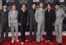 BTS at the 2021 American Music Awards